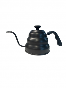 Kettle Cuello de cisne negra con termómetro 1000 Ml