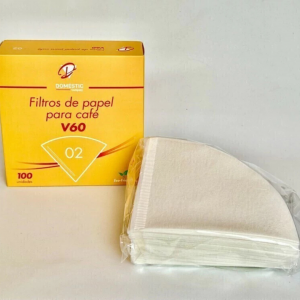 Filtro de papel V60 Domestic N° 02 x 100 unidades