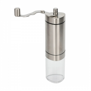 Molino de café manual inox y acrílico