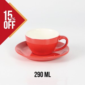 Taza 290 ml y plato Oslo