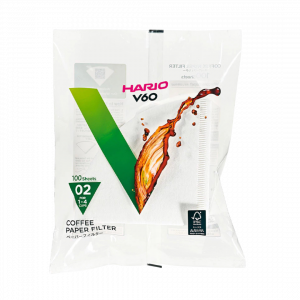 Filtros Hario V60 de papel tamaño 02 x 40 blanco / x 50 marrón