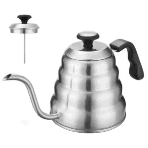 Kettle Cuello De Cisne Inox Con Termometro 1200 Ml