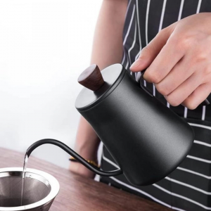Kettle Cuello de cisne madera 400 Ml