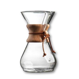 Cafetera Chemex De Vidrio 8 Pc