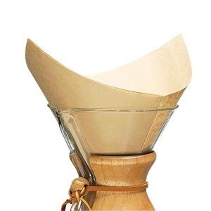 Filtros Chemex cuadrados 6 tazas natural